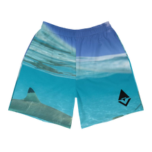 Load image into Gallery viewer, &quot;Swim with Sharks&quot; Unorthodox Shorts