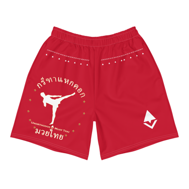 Red Unorthodox Thai Shorts
