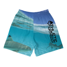 Load image into Gallery viewer, &quot;Swim with Sharks&quot; Unorthodox Shorts